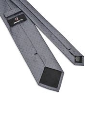 Grey Geometric Tie