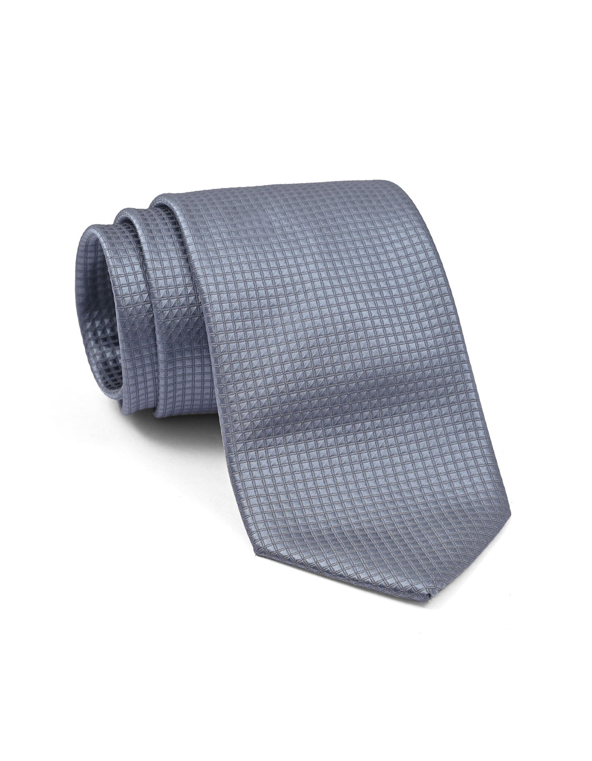 Grey Geometric Tie