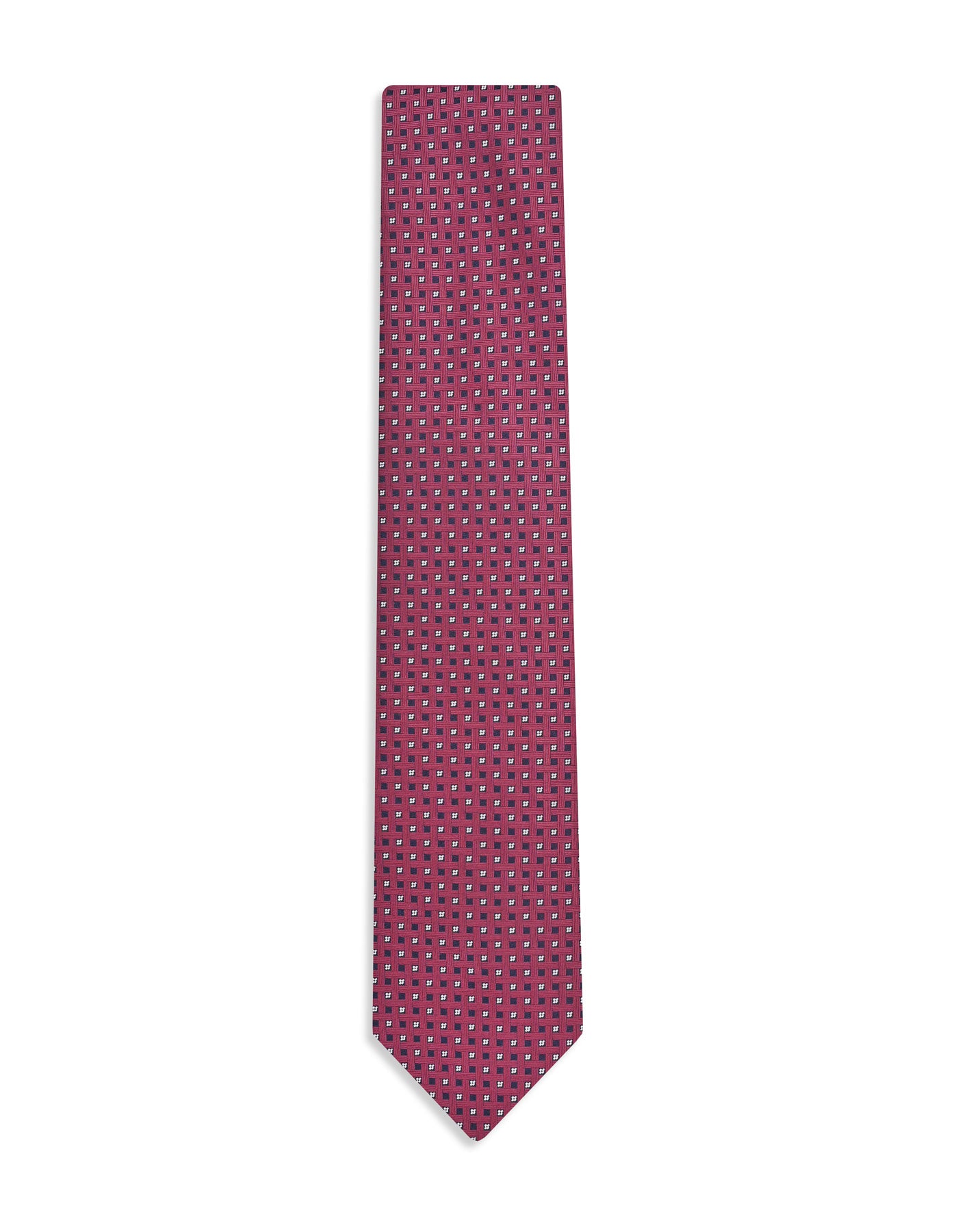 Maroon Dotted Tie