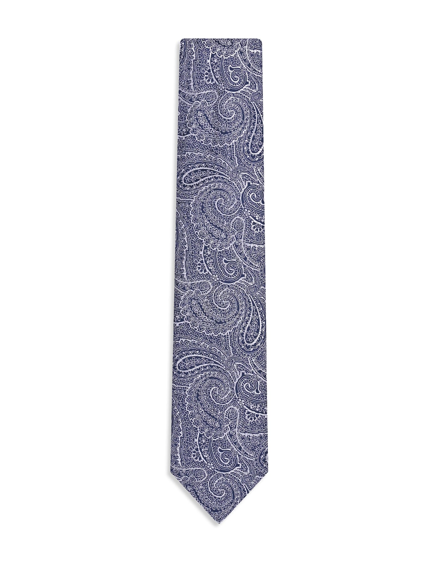 Grey Paisley Tie