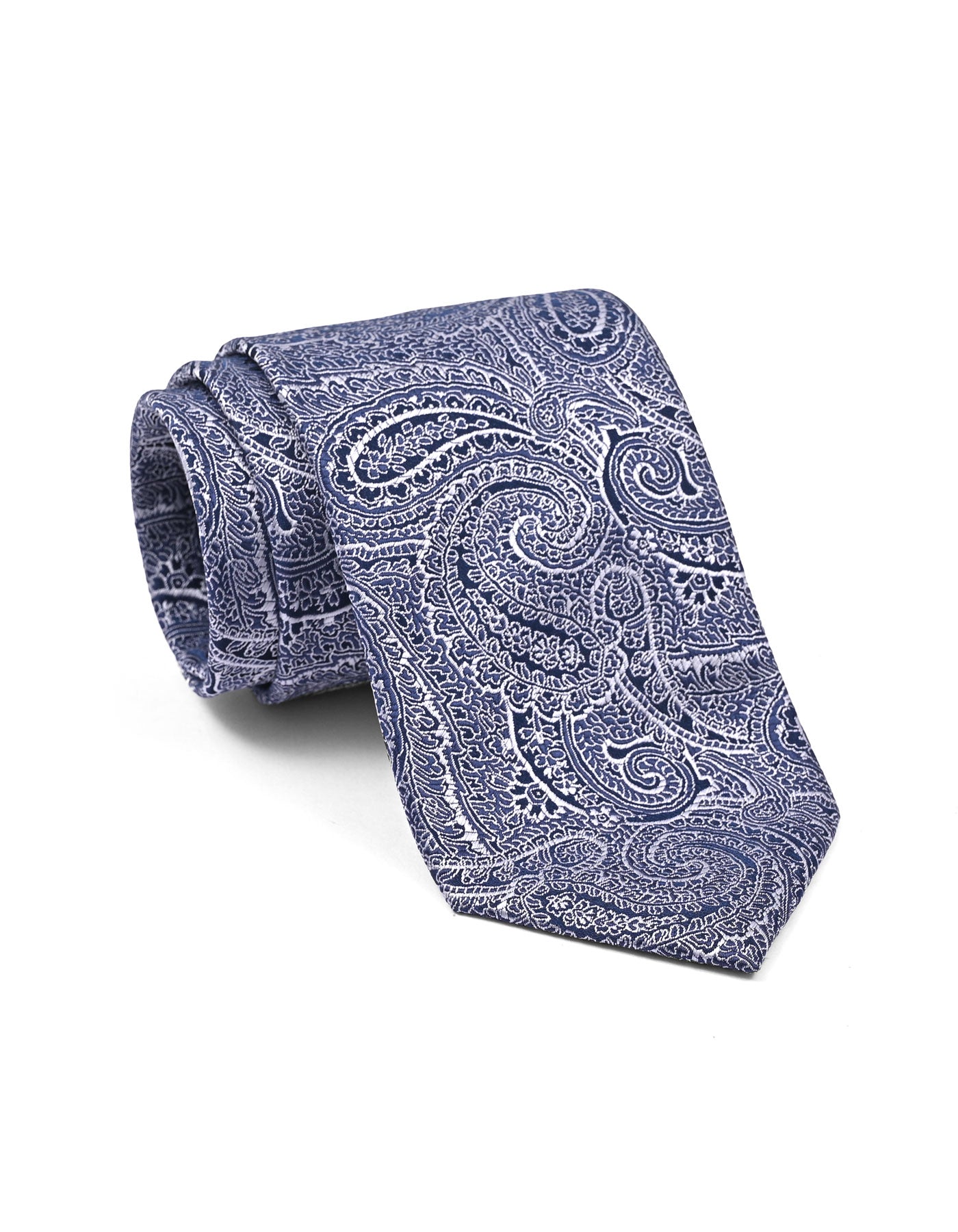 Grey Paisley Tie