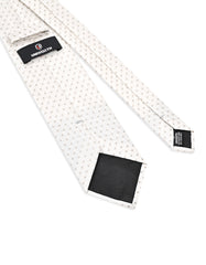 L Beige Geometric Tie