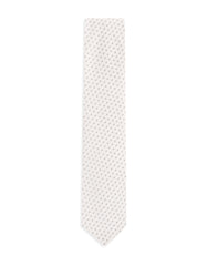 L Beige Geometric Tie