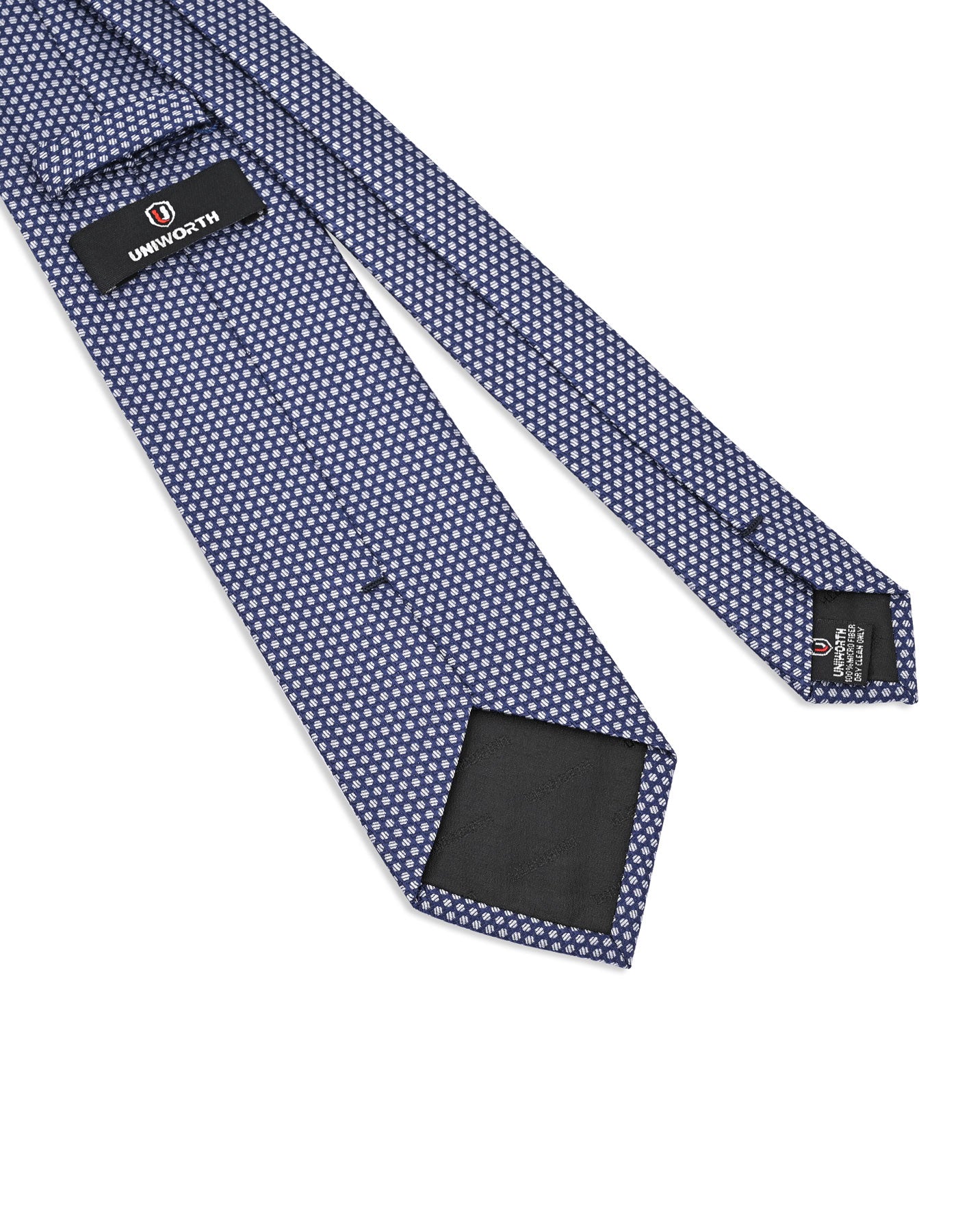 Navy Geometric Tie