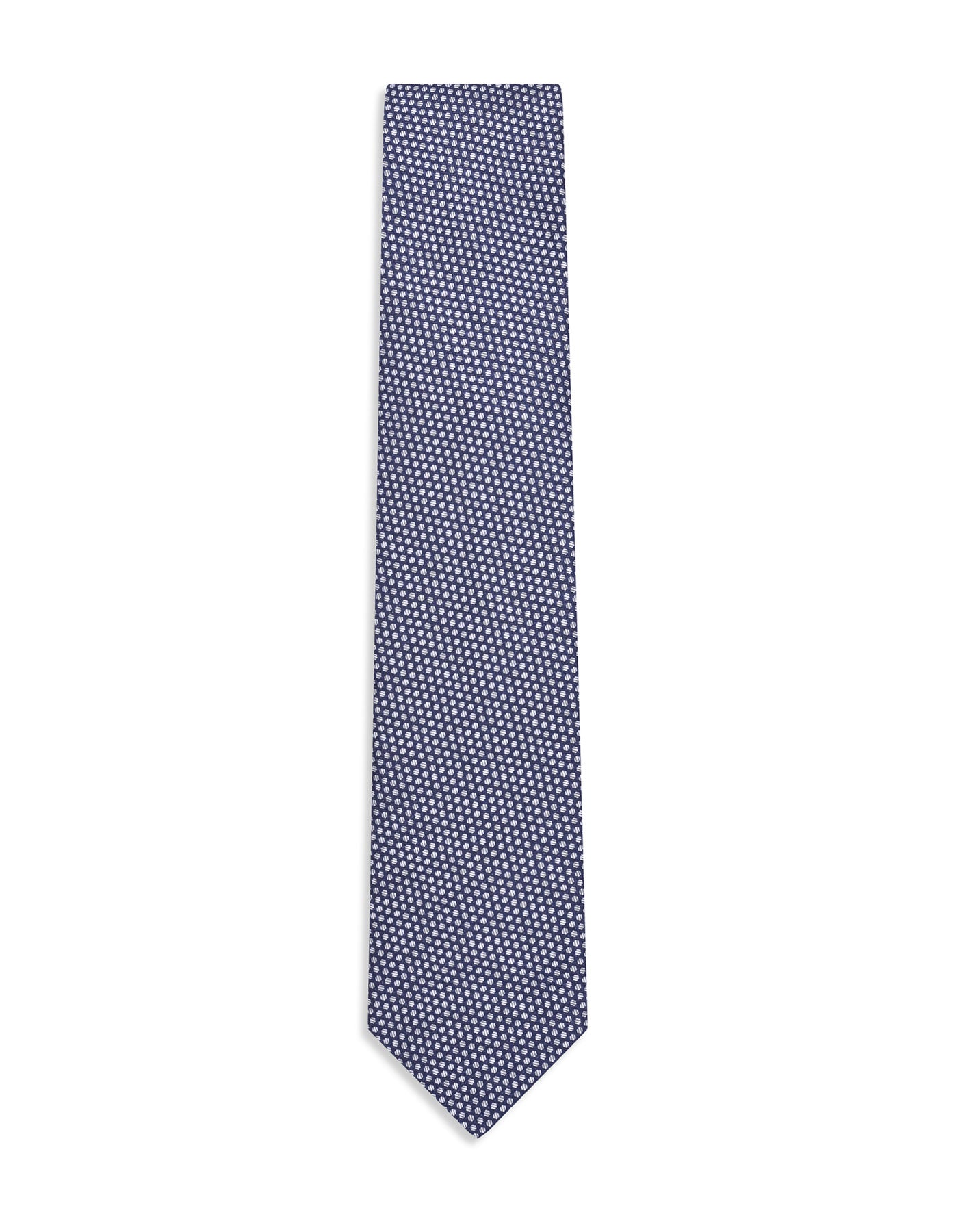 Navy Geometric Tie