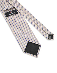 L Brown Geometric Tie
