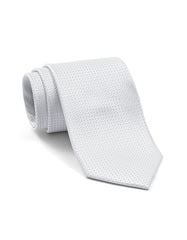 Off White Geometric Tie