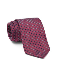 Maroon Dotted Tie