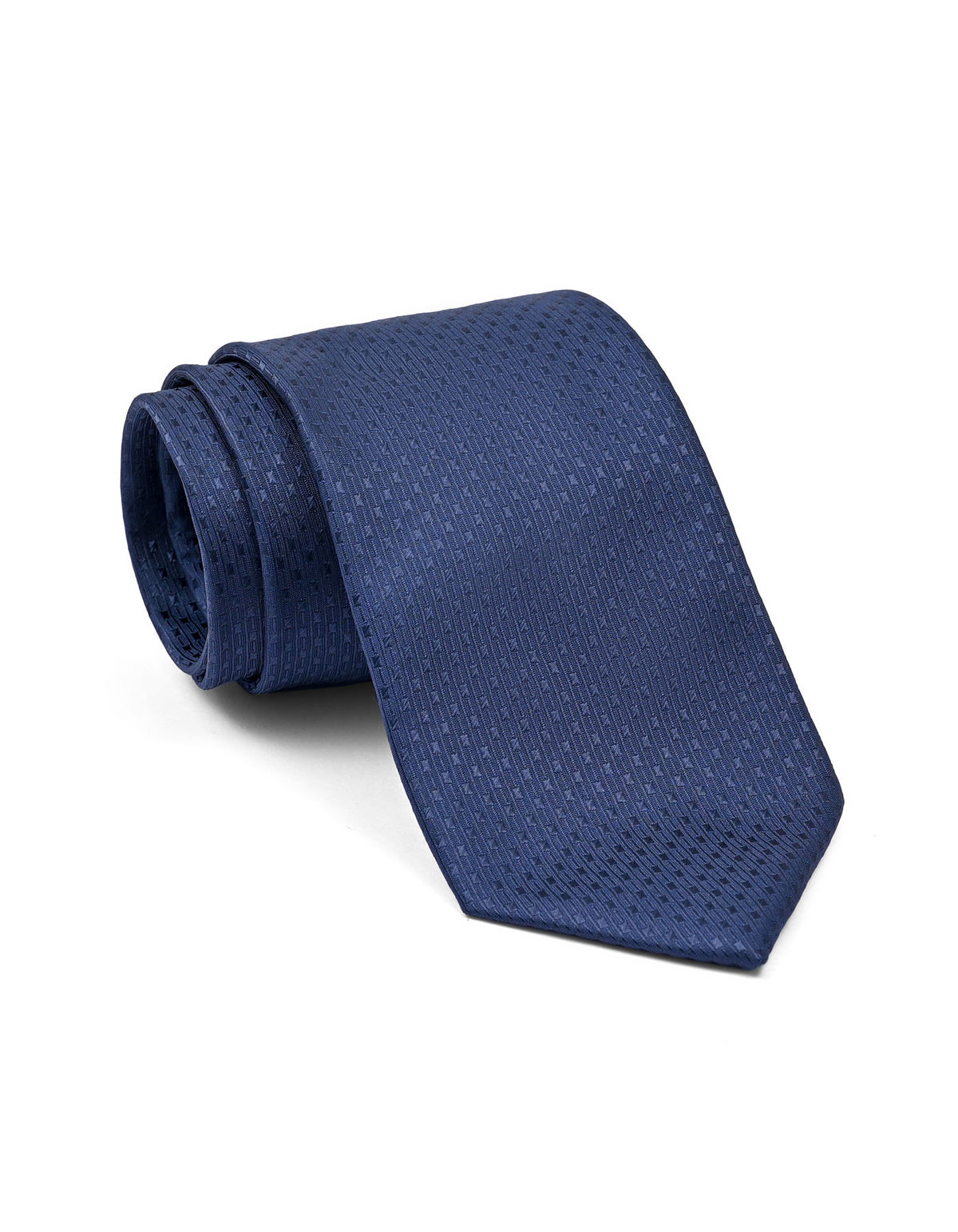 D Navy Texture Tie
