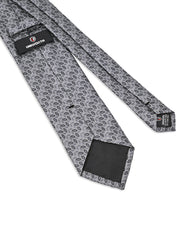 Grey Texture Tie