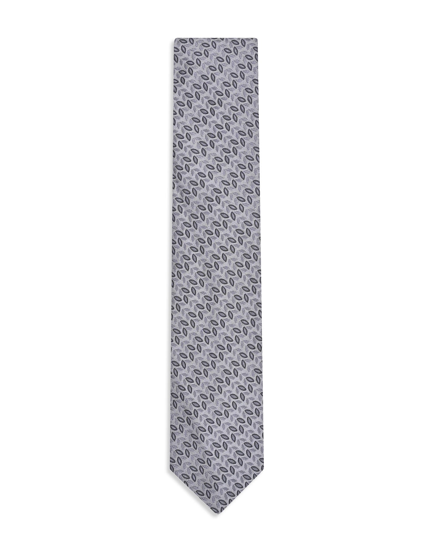 Grey Texture Tie