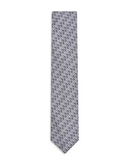 Grey Texture Tie