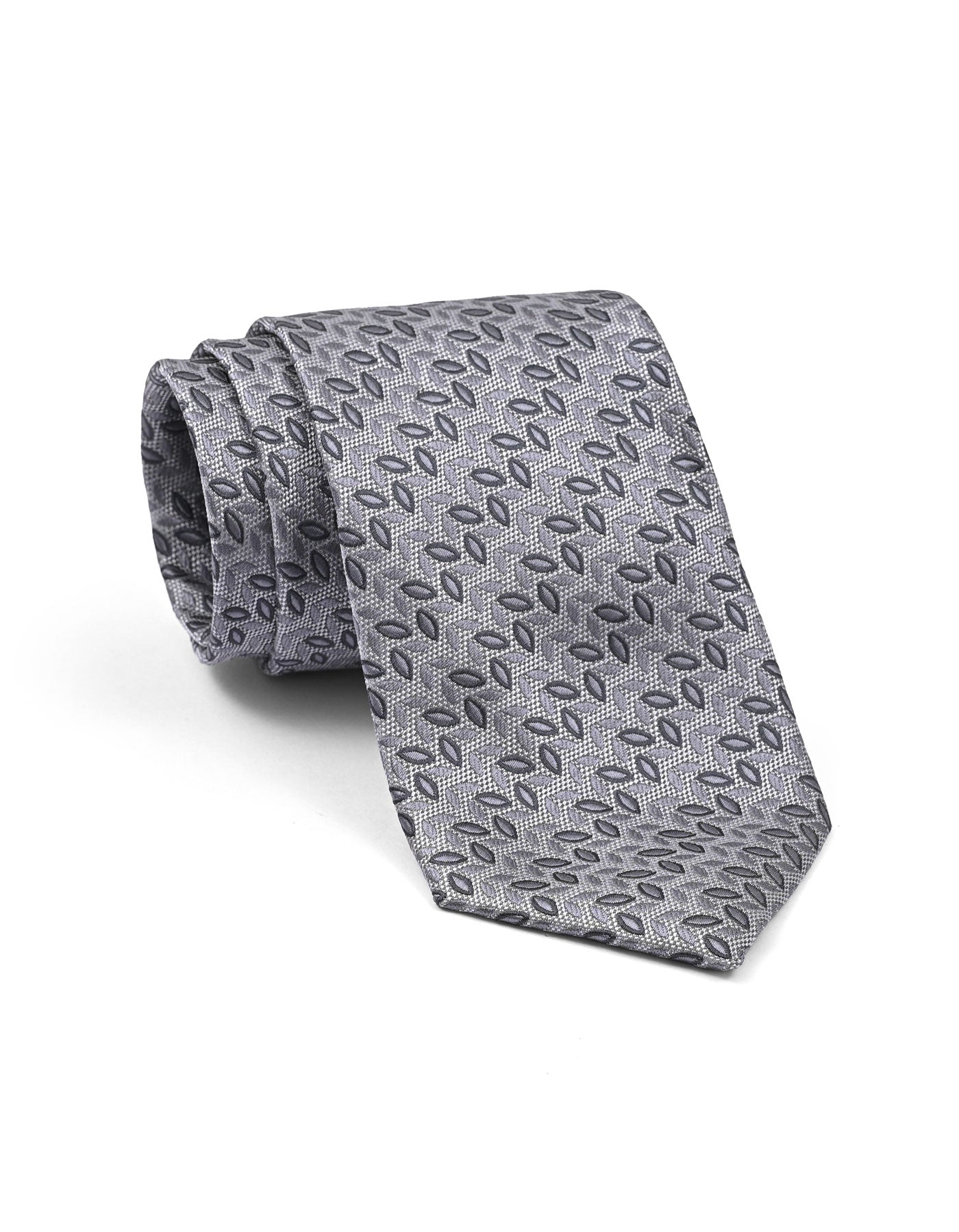 Grey Texture Tie