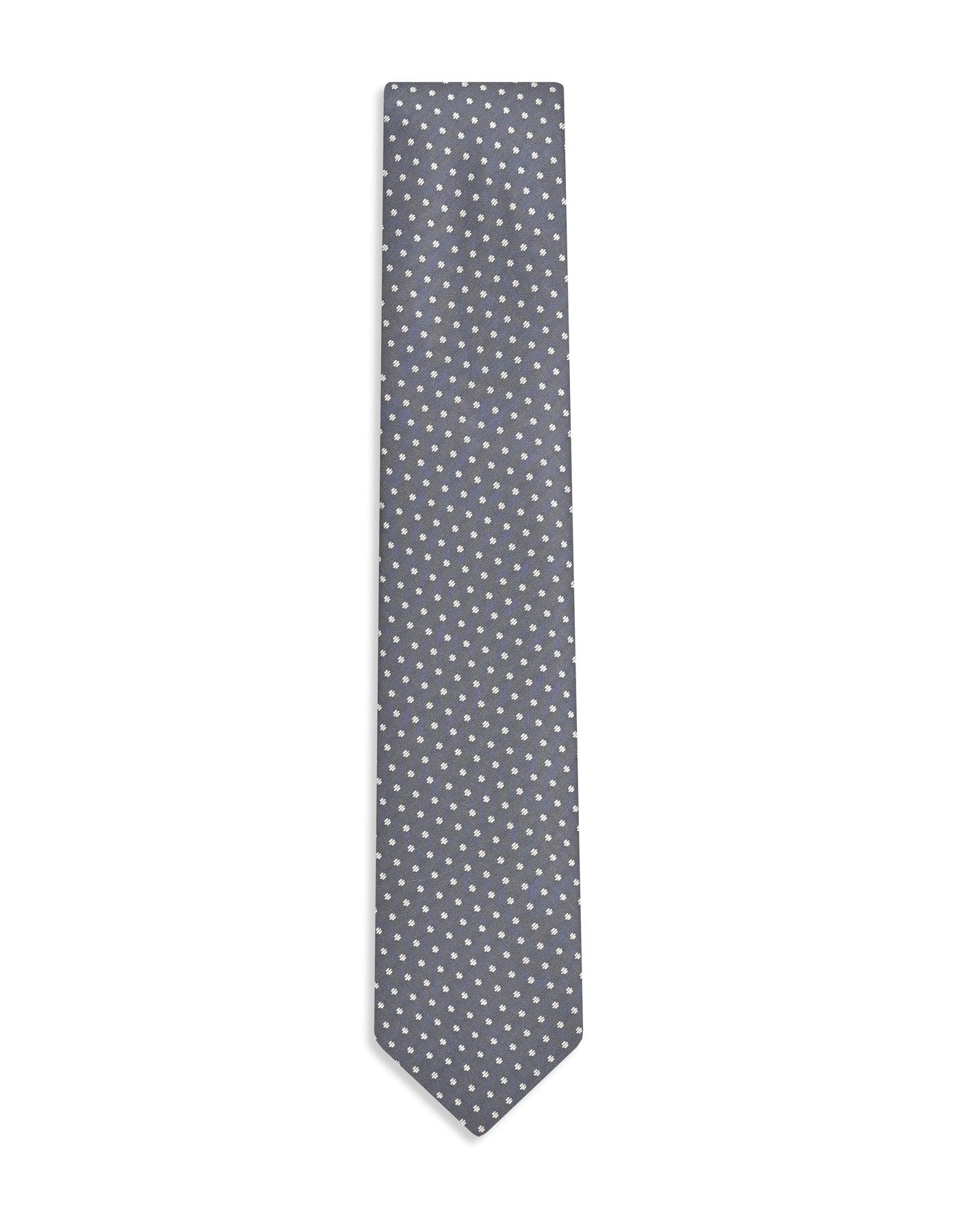 Grey Texture Tie