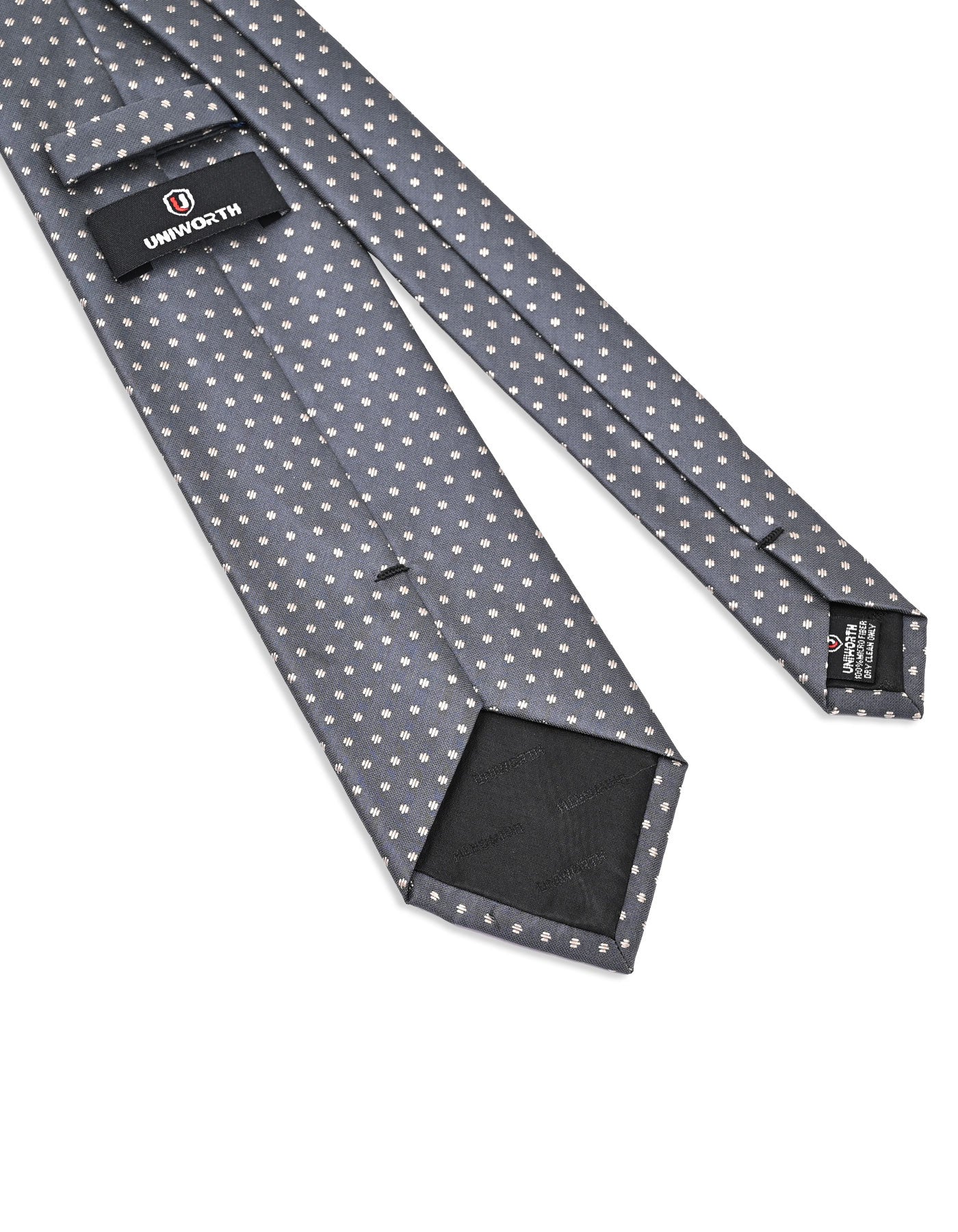Grey Texture Tie