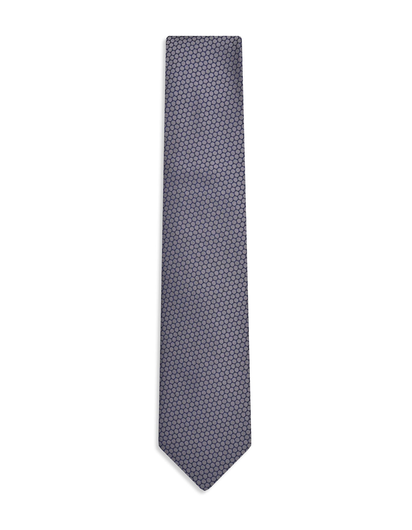 Navy Blue Texture Tie