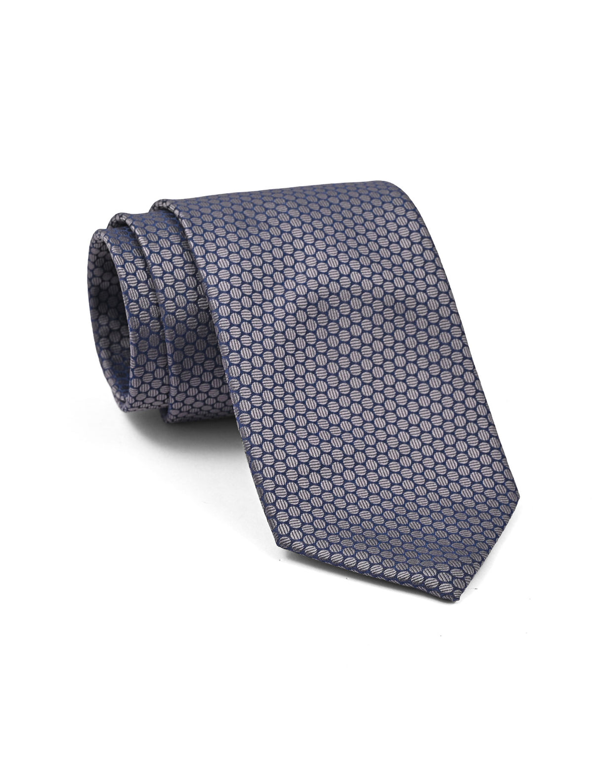 Navy Blue Texture Tie