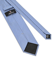 Sky Blue Geometric Tie