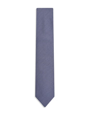 D Grey Geometric Tie