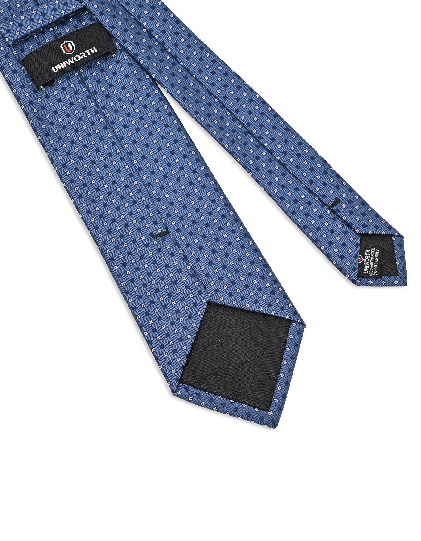 Navy Geometric Tie