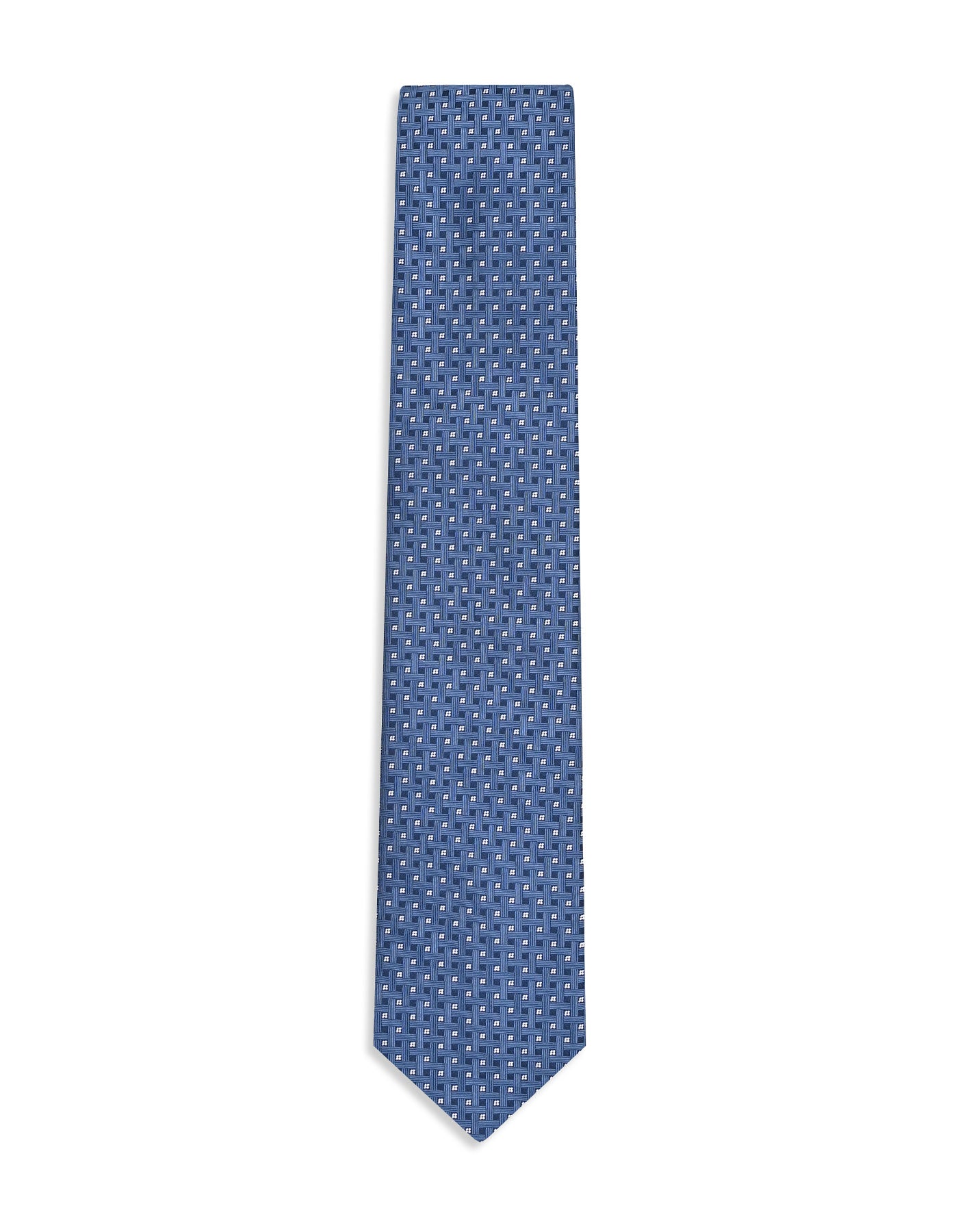 Navy Geometric Tie
