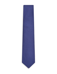 Navy Geometric Tie