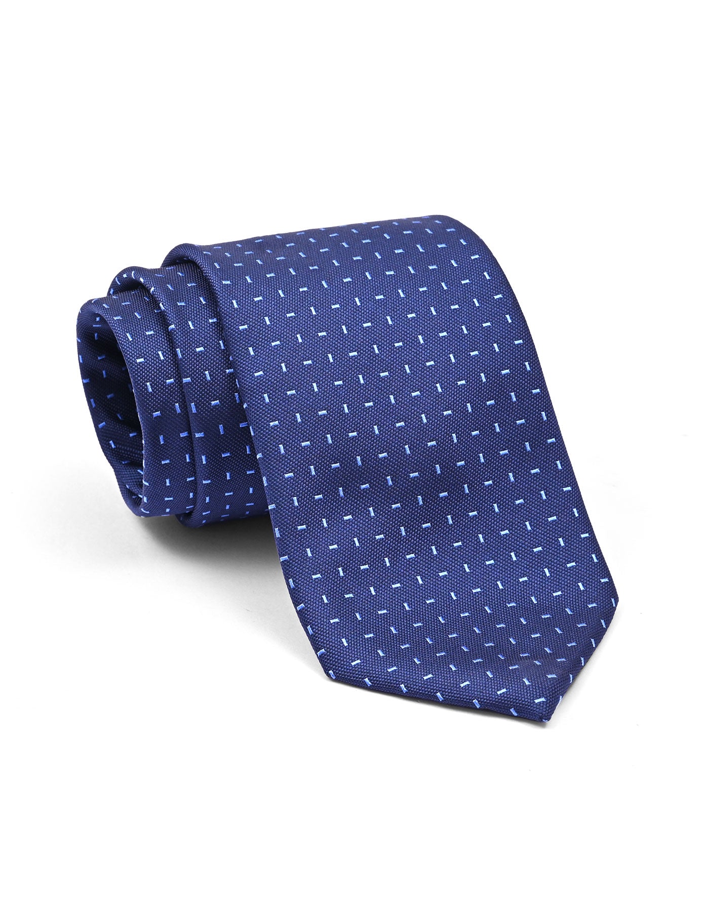 Navy Geometric Tie