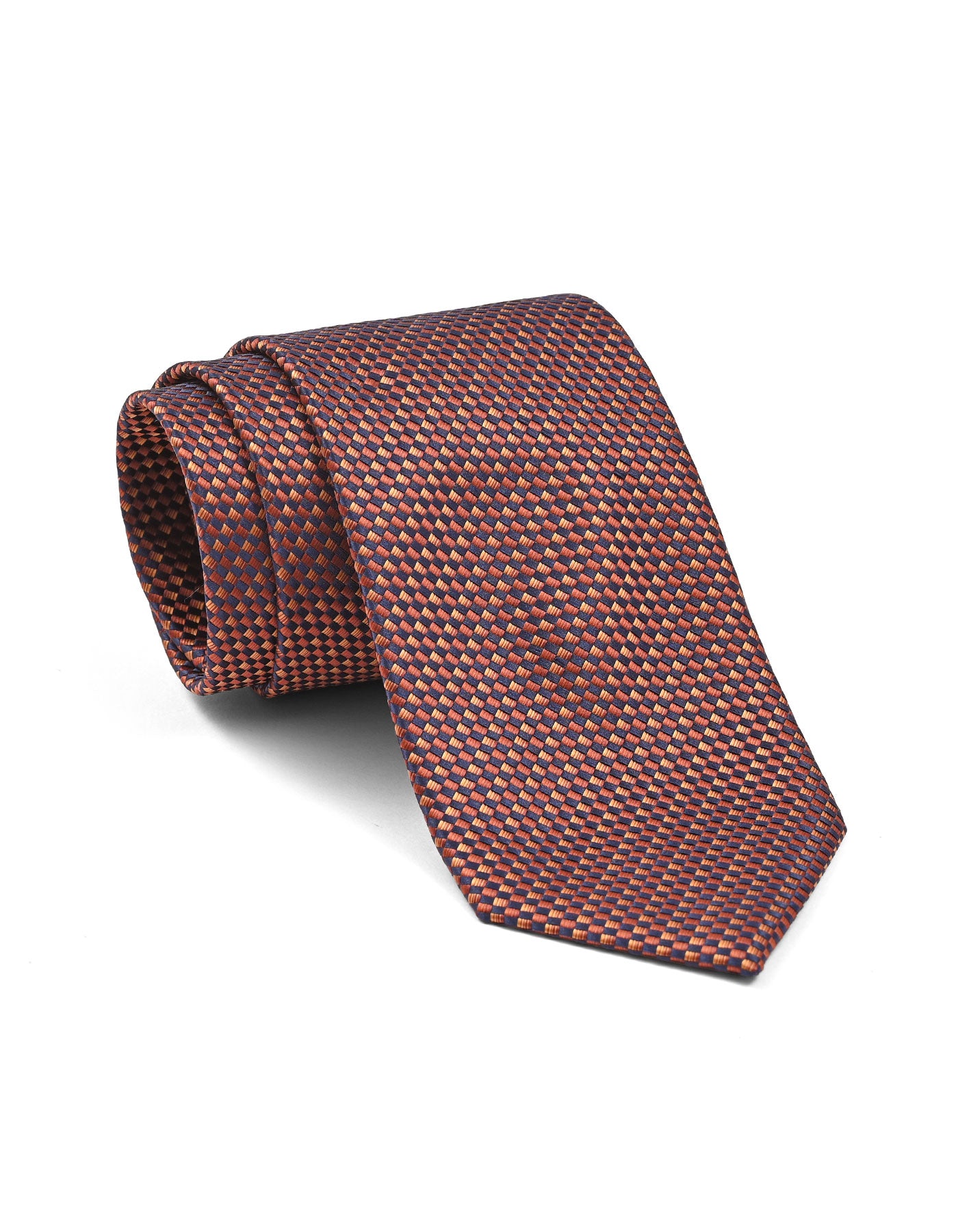 Brown Texture Tie