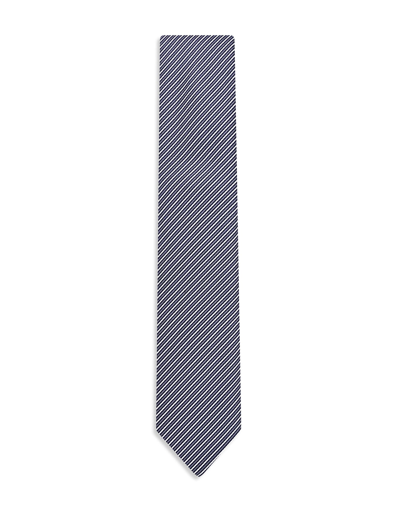 Navy Stripe Tie