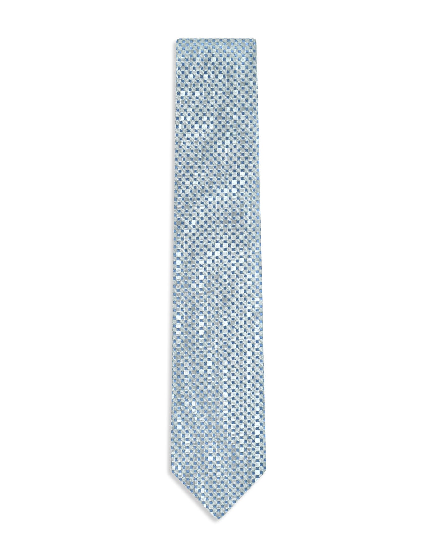 Turquoise Dotted Tie
