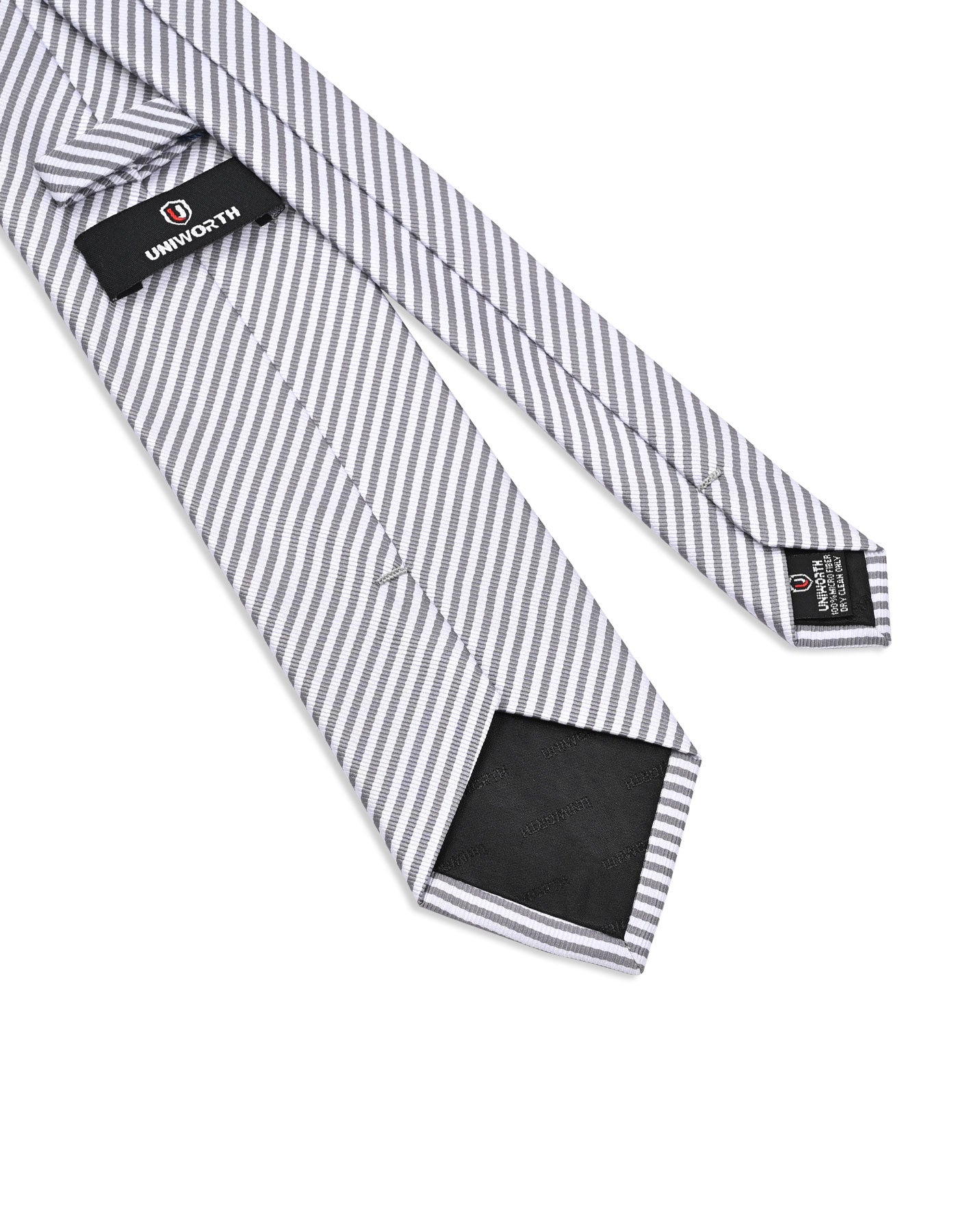 Grey Stripe Tie