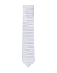Silver Grey Stripe Tie