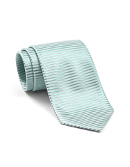Aqua Green Stripe Tie