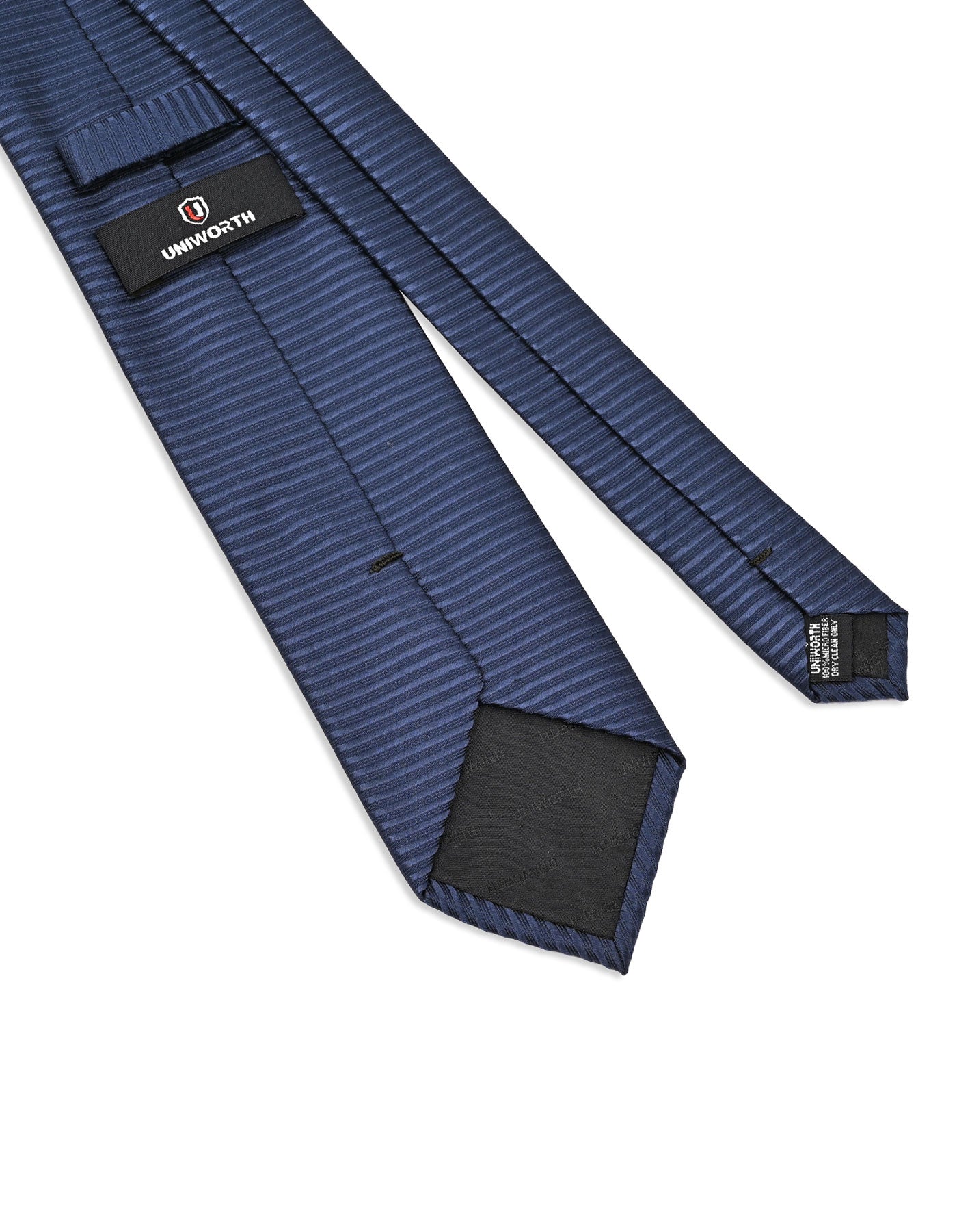 D Navy Stripe Tie
