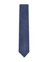 D Navy Stripe Tie