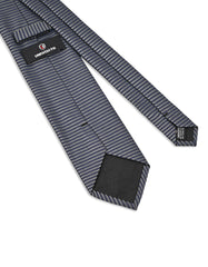 Grey Stripe Tie