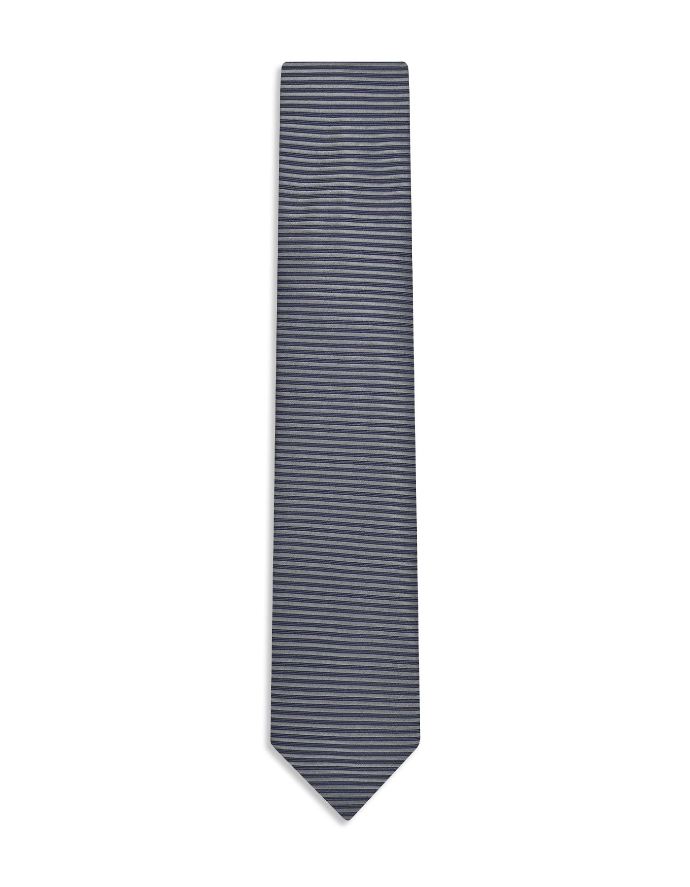 Grey Stripe Tie