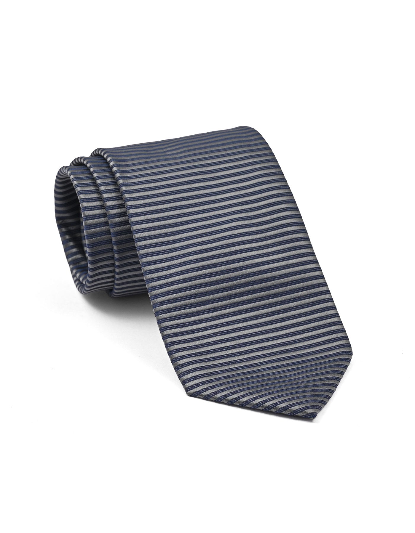 Grey Stripe Tie