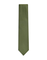 Olive Green Stripe Tie