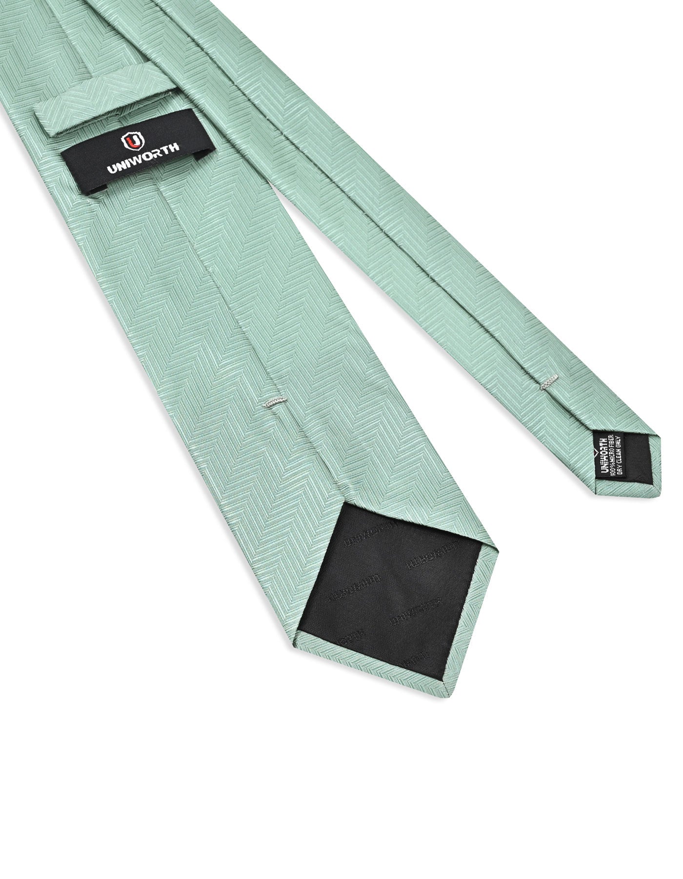 C Green Dotted Tie