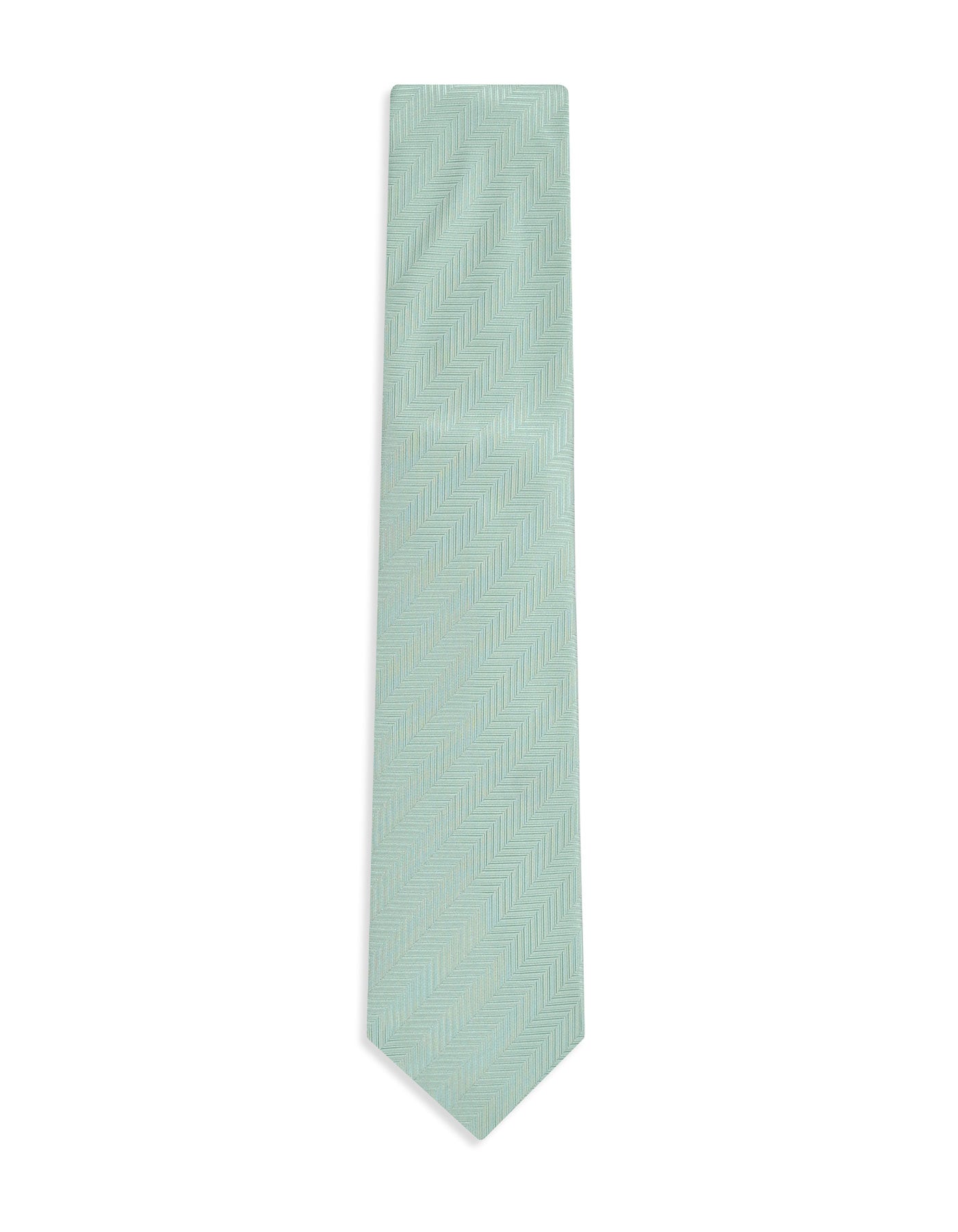 C Green Dotted Tie