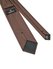 Brown Stripe Tie