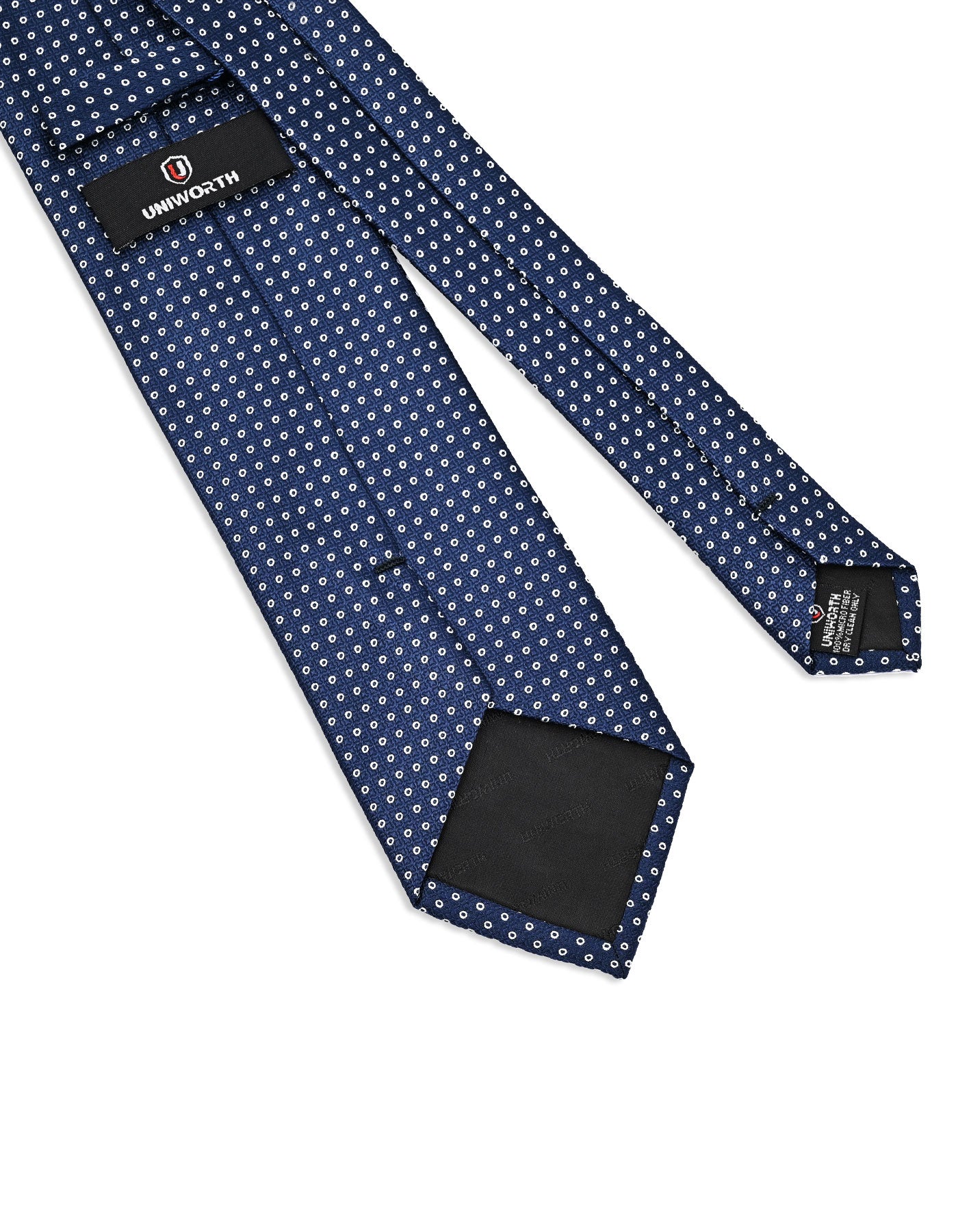Navy Blue Dotted Tie