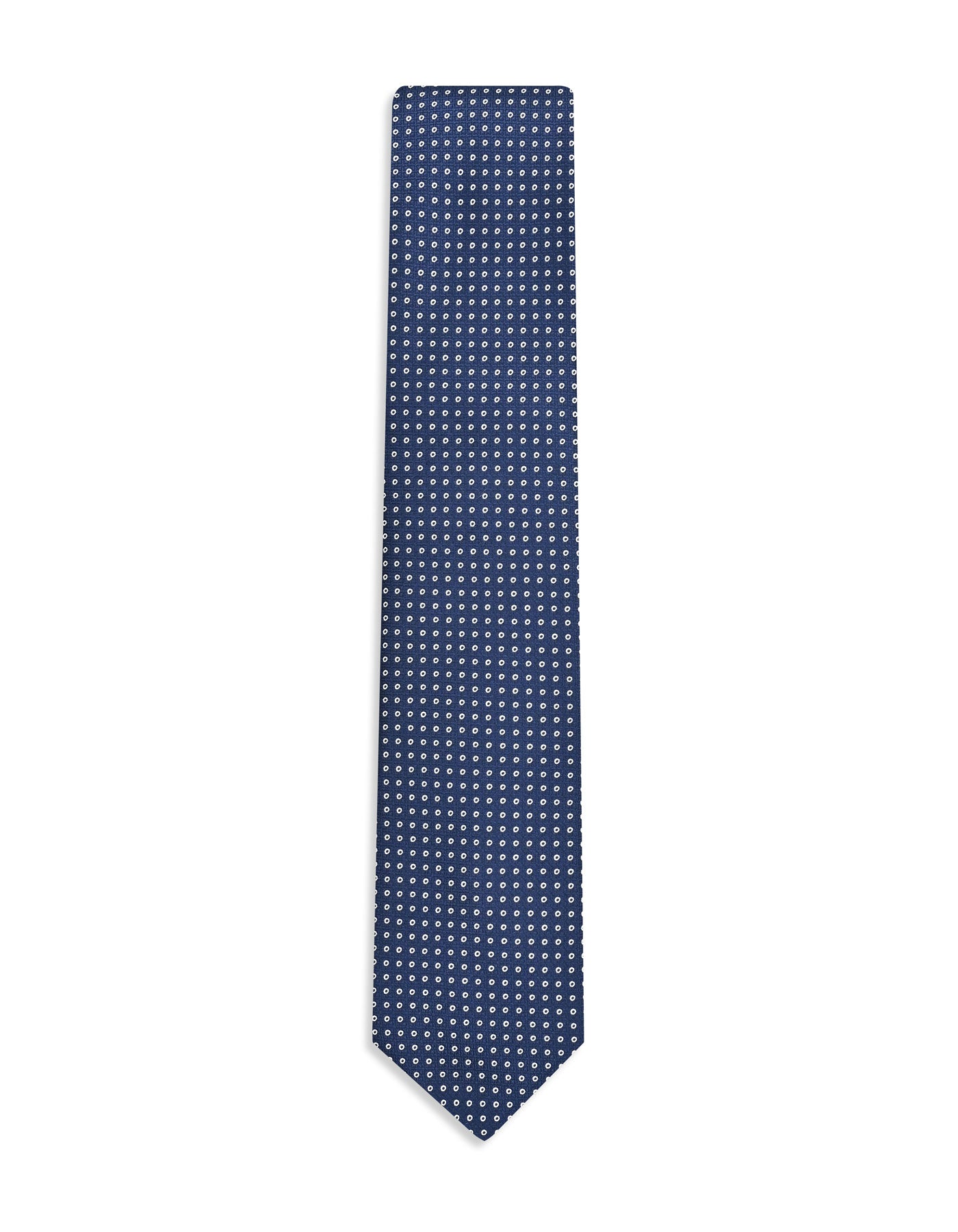 Navy Blue Dotted Tie
