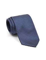 Navy Blue Dotted Tie