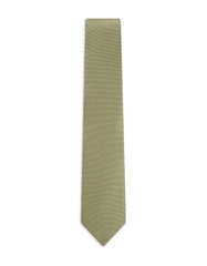 Lime Self Plain Tie