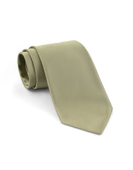 Lime Self Plain Tie