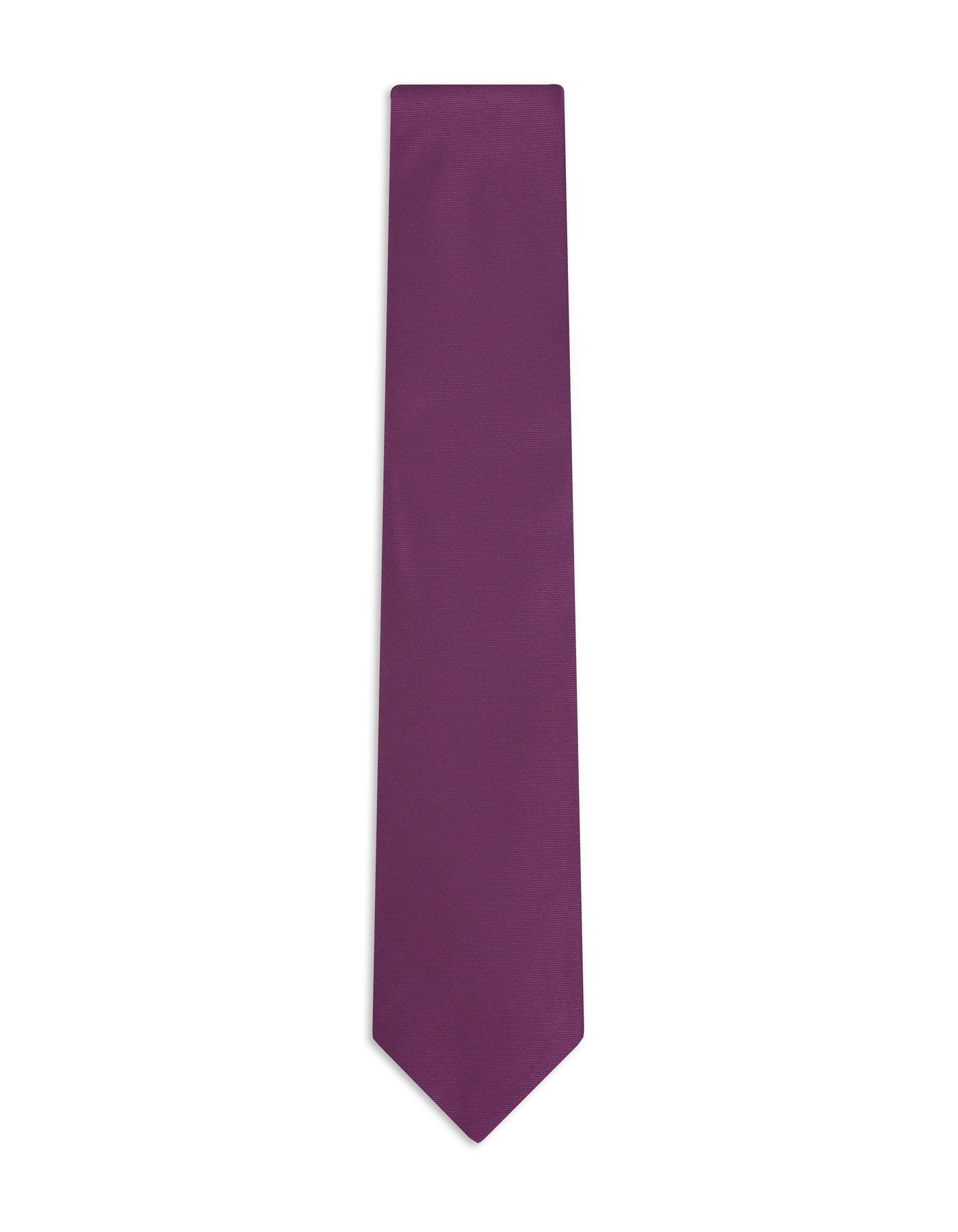 Maroon Self Plain Tie