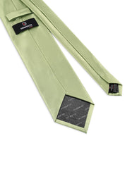 P Green Self Plain Tie