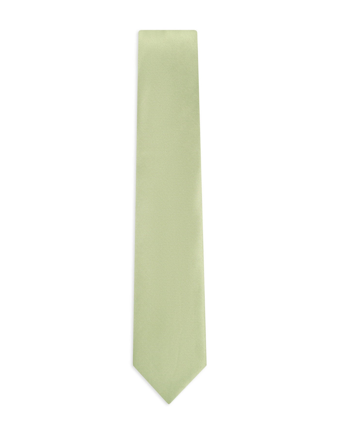 P Green Self Plain Tie